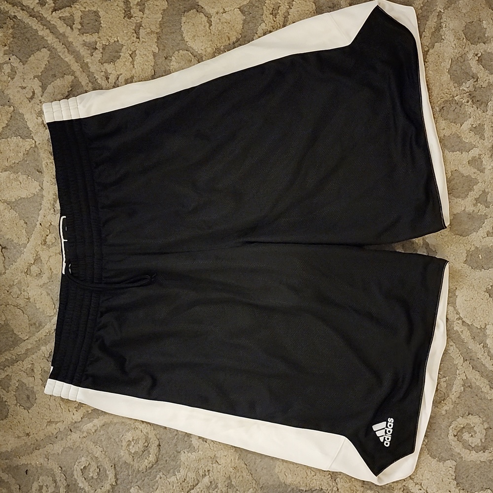 Adidas Crazy Explosive Reversible Shorts Black White XL NWT Basketball Athletic
